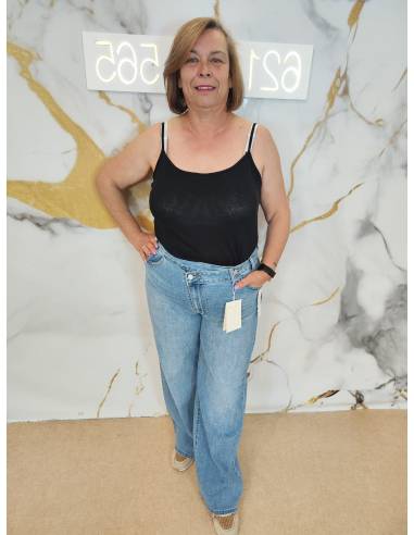 Vaquero cruzado mujer