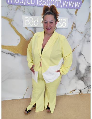 Traje talla grande mujer