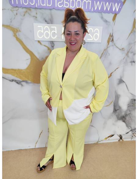 Traje talla grande mujer