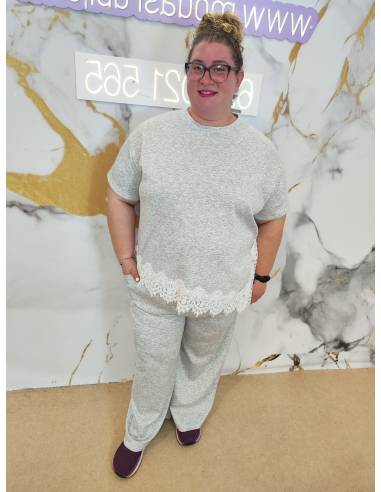 Conjunto talla grande mujer