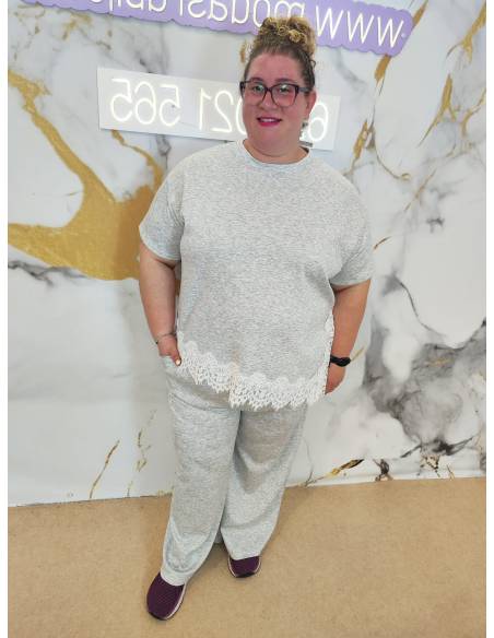 Conjunto talla grande mujer