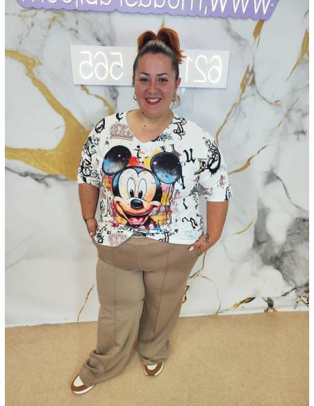 Pantalón talla grande