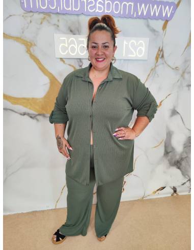 Conjunto talla grande mujer