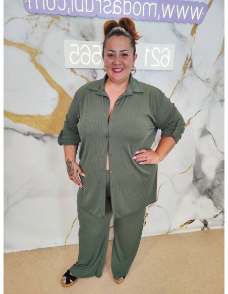 Conjunto talla grande mujer