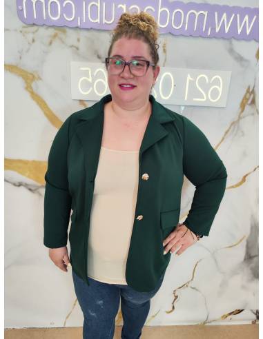 Americana talla grande mujer