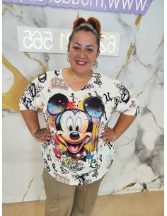 Camiseta talla grande mujer