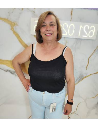 Camiseta básica tirantes