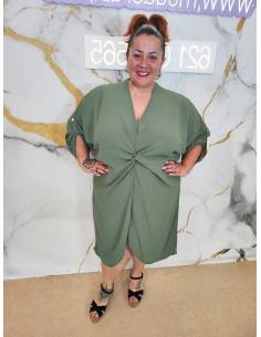 Vestido talla grande mujer