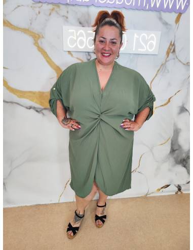 Vestido talla grande mujer