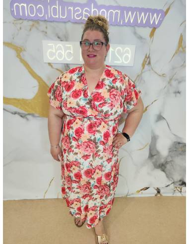 Vestido talla grande mujer