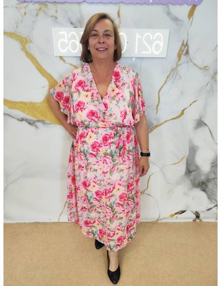 Vestido talla grande mujer