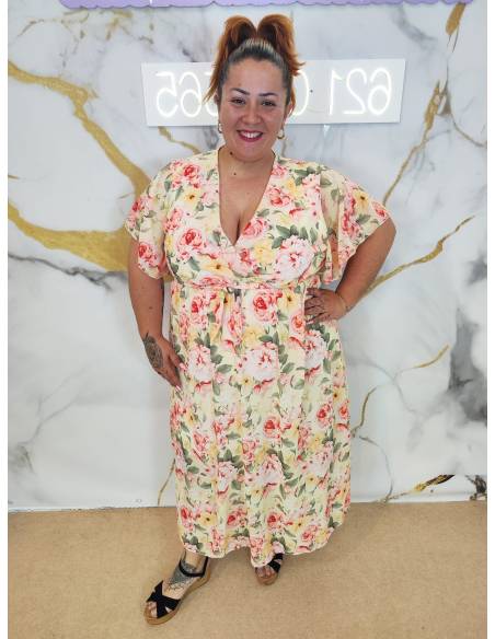 Vestido talla grande mujer