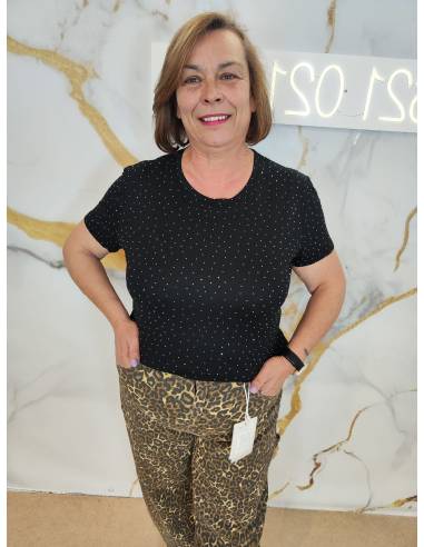 Camiseta manga corta mujer